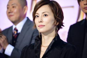 木曜ドラマ『リーガルＶ～元弁護士・小鳥遊翔子～』制作発表記者会見に登場した米倉涼子