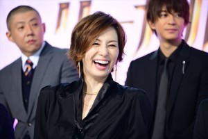 木曜ドラマ『リーガルＶ～元弁護士・小鳥遊翔子～』制作発表記者会見に登場した米倉涼子