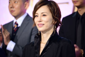 木曜ドラマ『リーガルＶ～元弁護士・小鳥遊翔子～』制作発表記者会見に登場した米倉涼子