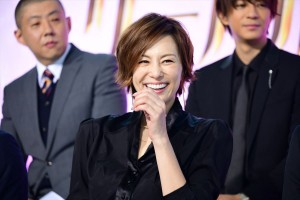 木曜ドラマ『リーガルＶ～元弁護士・小鳥遊翔子～』制作発表記者会見に登場した米倉涼子