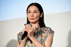 映画『ハナレイ・ベイ』プレミア上映会に登壇した吉田羊