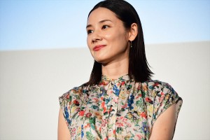 映画『ハナレイ・ベイ』プレミア上映会に登壇した吉田羊