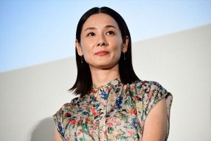 映画『ハナレイ・ベイ』プレミア上映会に登壇した吉田羊