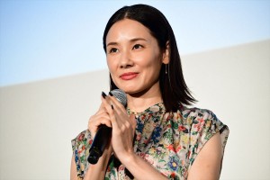 映画『ハナレイ・ベイ』プレミア上映会に登壇した吉田羊