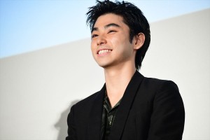 映画『ハナレイ・ベイ』プレミア上映会に登壇した村上虹郎