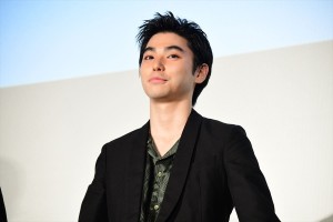 映画『ハナレイ・ベイ』プレミア上映会に登壇した村上虹郎