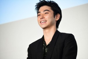 映画『ハナレイ・ベイ』プレミア上映会に登壇した村上虹郎