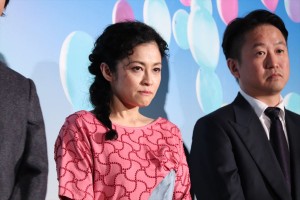 映画『オズランド 笑顔の魔法おしえます。』プレミア上映会に登壇した濱田マリ