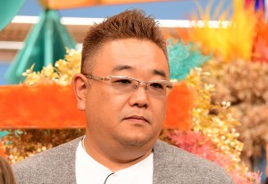 フジテレビ新番組『坂上どうぶつ王国』出演者会見に登場した伊達みきお（サンドウィッチマン）