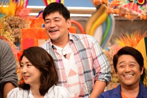 フジテレビ新番組『坂上どうぶつ王国』出演者会見に登場した富澤たけし（サンドウィッチマン）