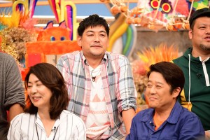 フジテレビ新番組『坂上どうぶつ王国』出演者会見に登場した富澤たけし（サンドウィッチマン）