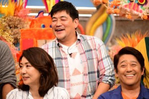 フジテレビ新番組『坂上どうぶつ王国』出演者会見に登場した富澤たけし（サンドウィッチマン）