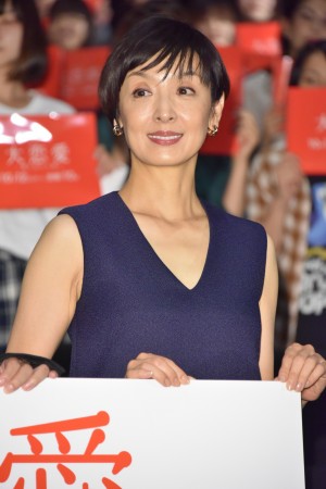 『大恋愛～僕を忘れる君と』特別試写会＆トークショーに登場した草刈民代