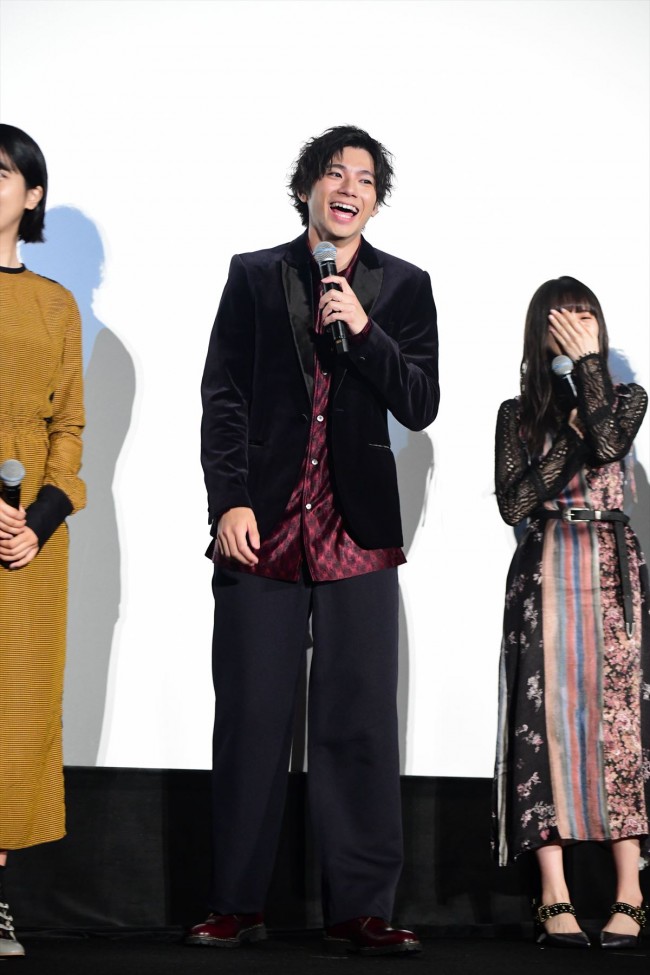 映画『あの頃、君を追いかけた』初日舞台挨拶20181005