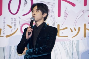 映画『あのコの、トリコ。』初日舞台挨拶に登壇した吉沢亮