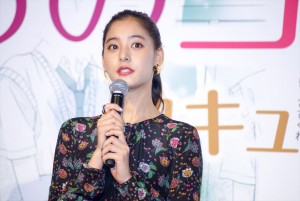 映画『あのコの、トリコ。』初日舞台挨拶に登壇した新木優子