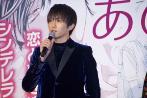 映画『あのコの、トリコ。』初日舞台挨拶に登壇した杉野遥亮