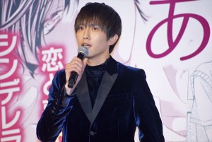 映画『あのコの、トリコ。』初日舞台挨拶に登壇した杉野遥亮