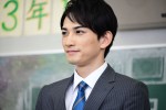 火曜ドラマ『中学聖日記』制作発表会見に出席した町田啓太