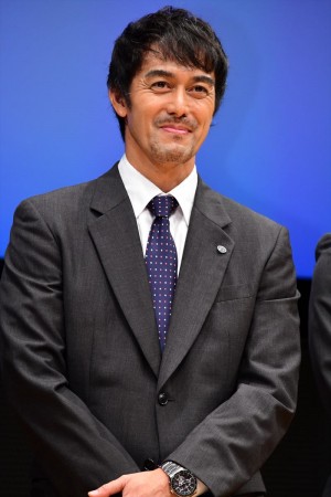 『下町ロケット』完成披露特別試写会＆舞台挨拶に登場した阿部寛