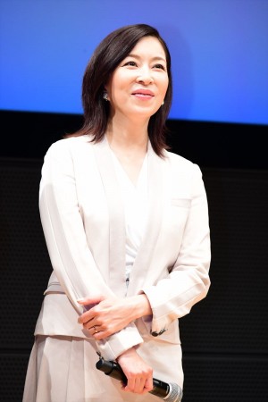 『下町ロケット』完成披露特別試写会＆舞台挨拶に登場した真矢ミキ
