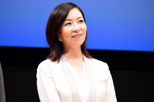 『下町ロケット』完成披露特別試写会＆舞台挨拶に登場した真矢ミキ