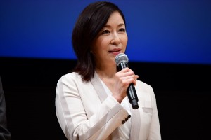 『下町ロケット』完成披露特別試写会＆舞台挨拶に登場した真矢ミキ