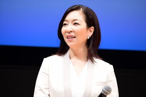 『下町ロケット』完成披露特別試写会＆舞台挨拶に登場した真矢ミキ