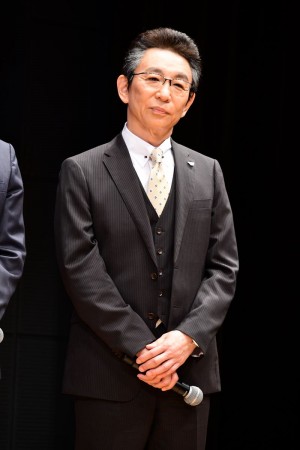 『下町ロケット』完成披露特別試写会＆舞台挨拶に登場した古舘伊知郎