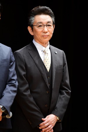 『下町ロケット』完成披露特別試写会＆舞台挨拶に登場した古舘伊知郎