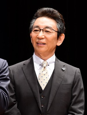 『下町ロケット』完成披露特別試写会＆舞台挨拶に登場した古舘伊知郎