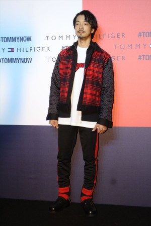 「TOMMY HILFIGER PRESENTS TOKYO ICONS」イベントに登場した金子ノブアキ