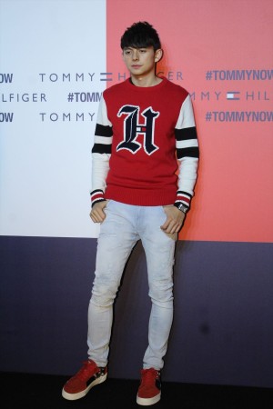 「TOMMY HILFIGER PRESENTS TOKYO ICONS」イベントに登場したハリー杉山