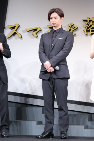 映画『スマホを落としただけなのに』完成披露試写会に出席した千葉雄大