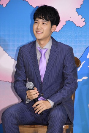 ドラマ24『忘却のサチコ』第1話試写会・記者会見に登場した葉山奨之