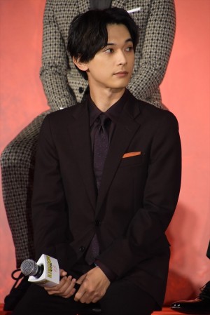 映画『キングダム』製作報告会見に登壇した吉沢亮