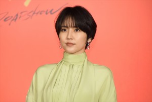 映画『キングダム』製作報告会見に登壇した長澤まさみ