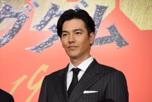 映画『キングダム』製作報告会見に登壇した要潤