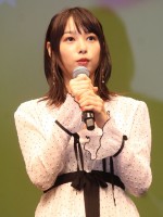 映画『ういらぶ。』完成披露試写会に登壇した桜井日奈子