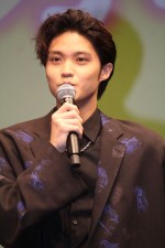 映画『ういらぶ。』完成披露試写会に登壇した磯村勇斗