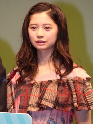 映画『ういらぶ。』完成披露試写会に登壇した桜田ひより