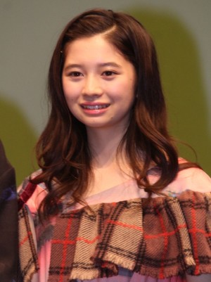 映画『ういらぶ。』完成披露試写会に登壇した桜田ひより