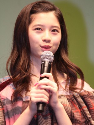 映画『ういらぶ。』完成披露試写会に登壇した桜田ひより