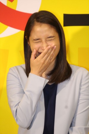 『ハラスメントゲーム』完成披露試写＆記者会見に登場した広瀬アリス