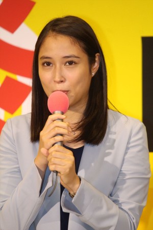 『ハラスメントゲーム』完成披露試写＆記者会見に登場した広瀬アリス