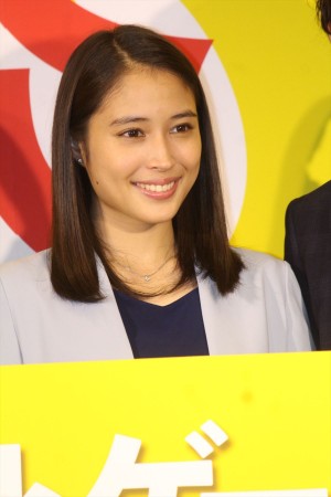 『ハラスメントゲーム』完成披露試写＆記者会見に登場した広瀬アリス