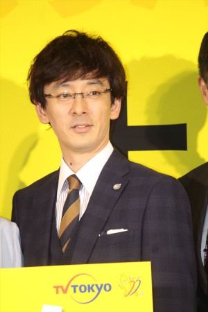 『ハラスメントゲーム』完成披露試写＆記者会見に登場した滝藤賢一