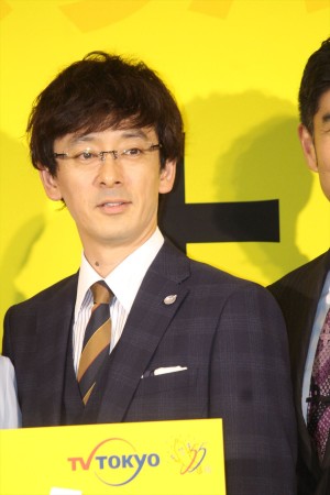 『ハラスメントゲーム』完成披露試写＆記者会見に登場した滝藤賢一