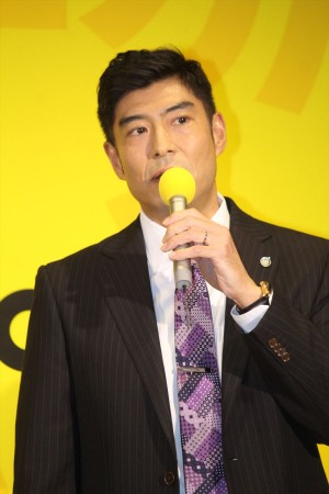 『ハラスメントゲーム』完成披露試写＆記者会見に登場した高嶋政宏
