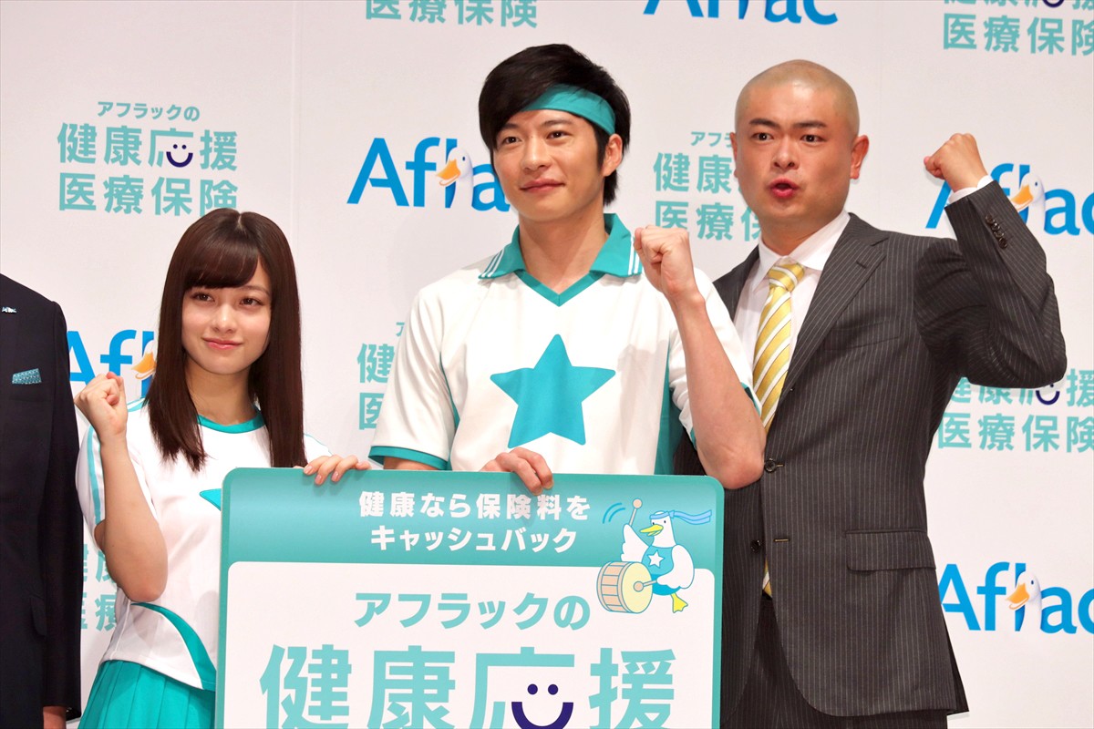 田中圭、橋本環奈のご褒美“あ～ん”に「恥ずかしい」と照れ笑い